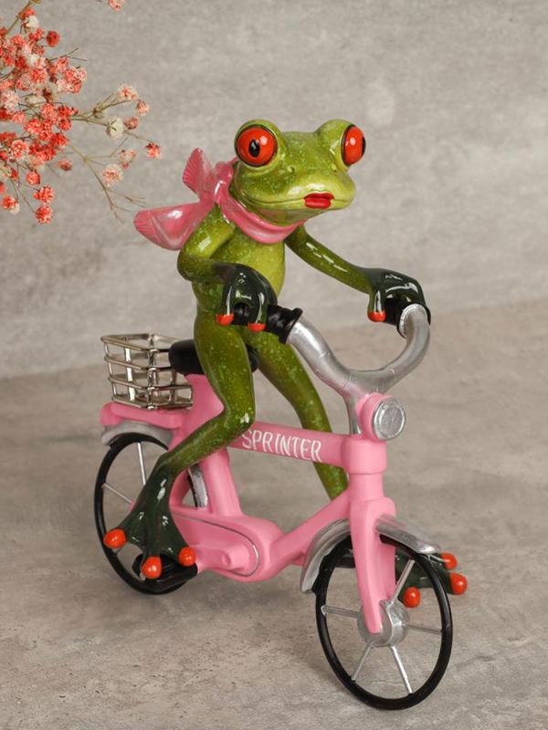 Фигурка "Фрогги на велосипеде"