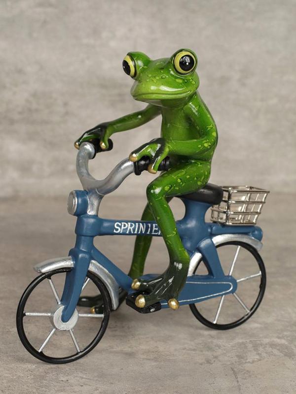 Фигурка "Фрогги на велосипеде"