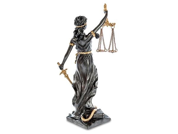 Статуэтка "Фемида - Богиня правосудия" 18 см