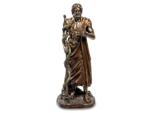 Статуэтка "Асклепий - Бог медицины и врачевания" 28 см