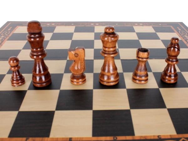 Шахматы 3в1 "Триумф" магнитные средние