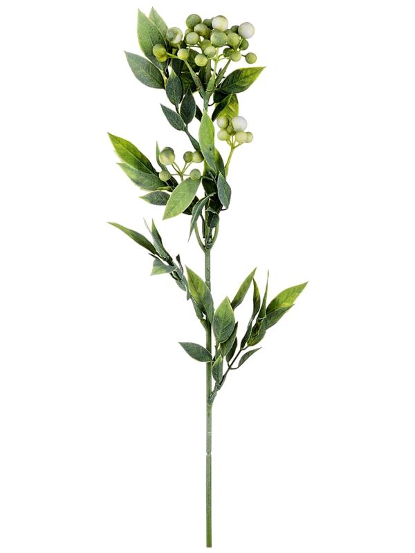 Цветок искусственный h 55 см "Гиперикум"