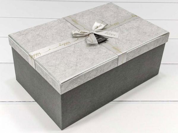 Подарочная коробка "Happy" 29х18х11,5 см