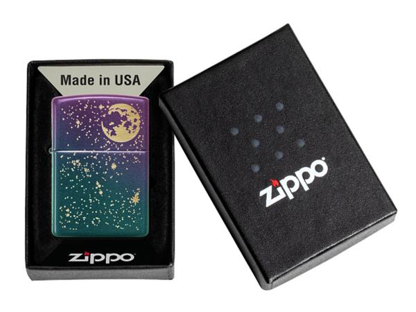 Зажигалка "Zippo" Starry Sky фиолетовая