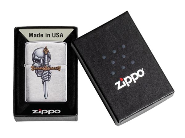 Зажигалка "Zippo" Sword Skull Desig