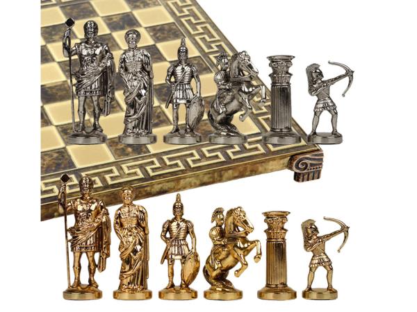 Шахматы "Античные войны" 28х28 см