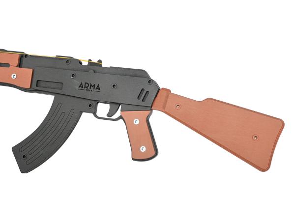 Автомат АК-47 резинкострел со съемным прикладом