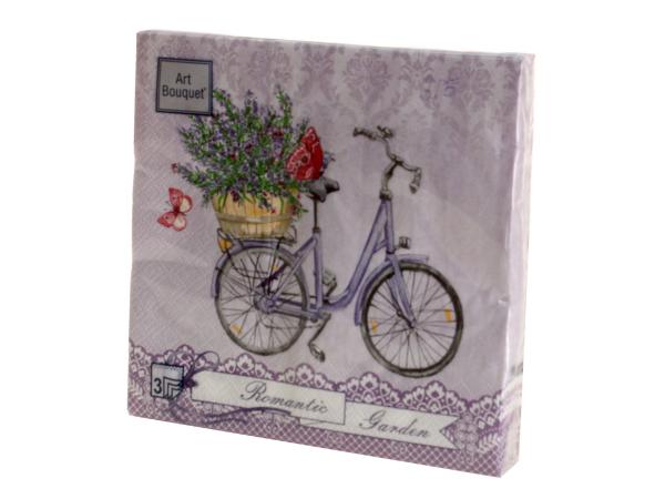 Салфетки 3-х слойные 20 шт "Путешествие в Прованс" 33х33 см