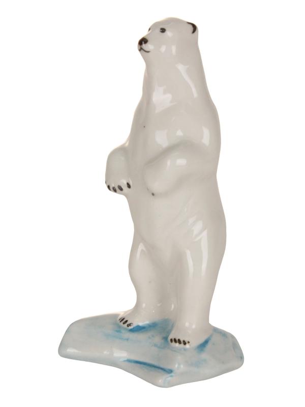 Скульптура "Медведь на льдинке" 9 см