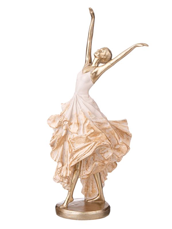 Скульптура "Танцующая леди" 13х7х27 см