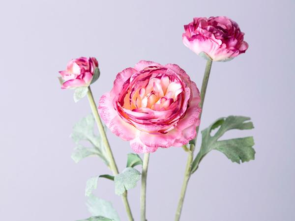 Цветок искусственный "Ранинкулюс" 48 см