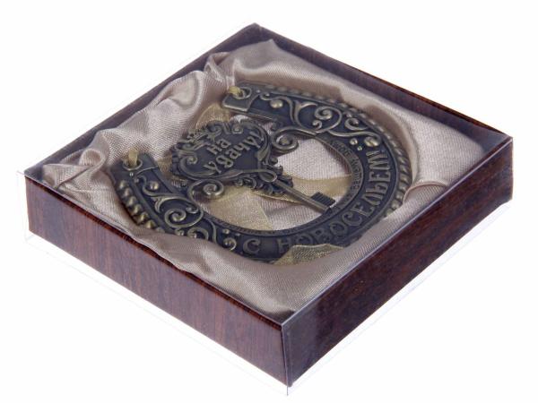 Подкова "На удачу с новосельем"