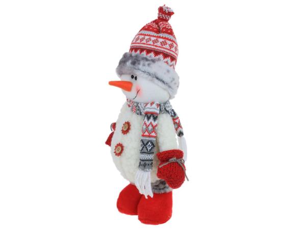 Снеговик 19х12х50 см 2 вида