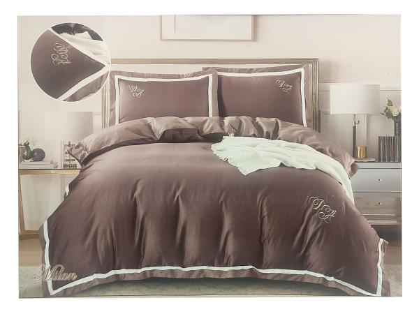 Комплект постельного белья евро сатин