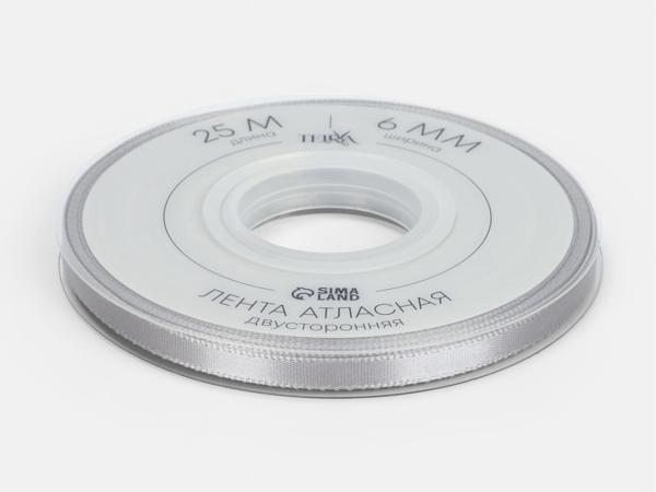 Лента атласная 0,6 см 2-хсторонняя