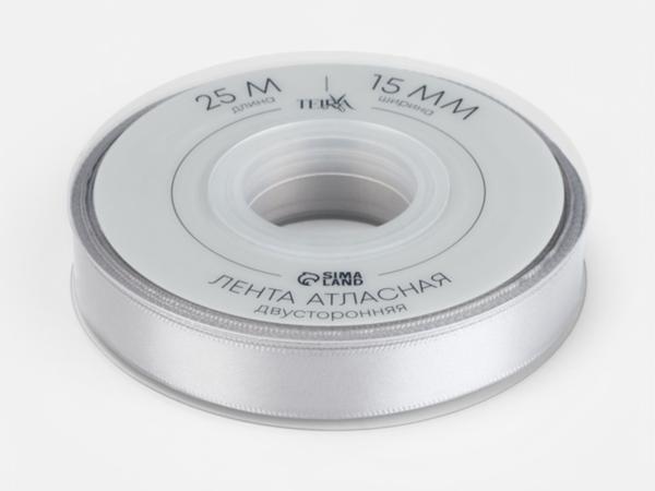 Лента атласная 1,5 см 2-хсторонняя