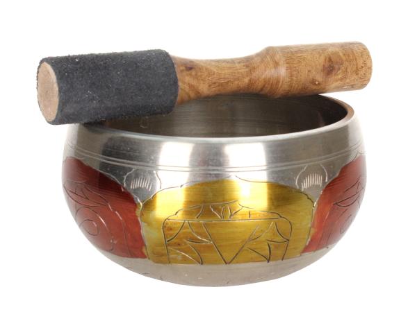 Поющая чаша "Silver. Copper. Brass" 14,5х8 см