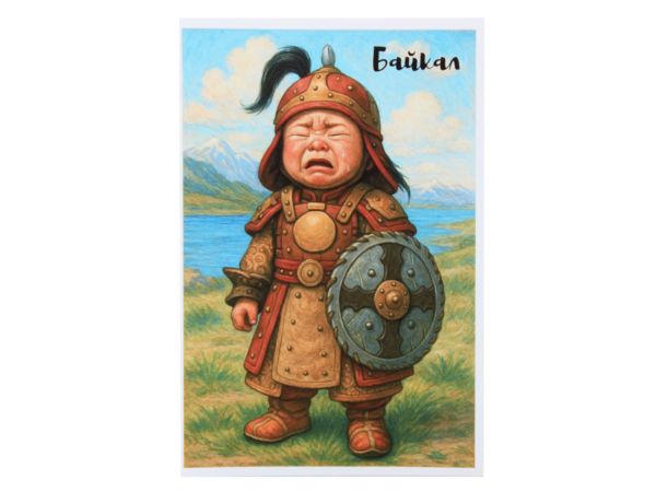 Открытка "Байкал" 10х15 см