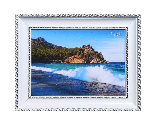 Панно "Байкальская волна" 21*15 см