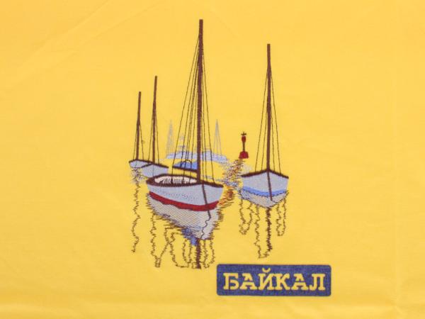 Футболка "Парусник Байкал" р-р 44-62