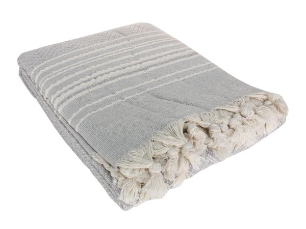 Покрывало SOFTNESS 180х230 серый