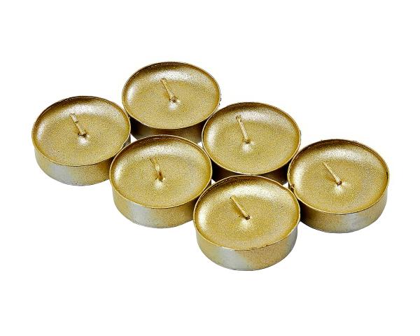 Набор чайных свечей "Узоры" 6 шт