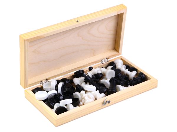 Настольные игры 2 в 1, шахматы, шашки, 29*29 см