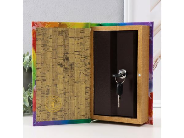 Шкатулка книга-сейф Портрет девушки, 21*13*5 см