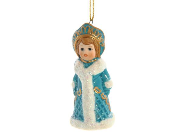 Ёлочная игрушка "Снегурочка" 8 см