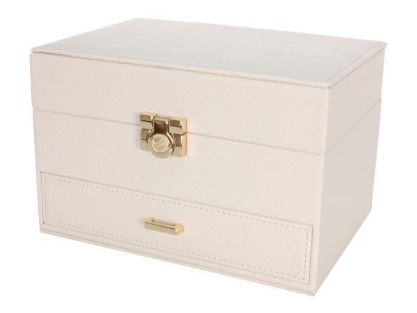 Шкатулка 22,5х16,5х14 см белый