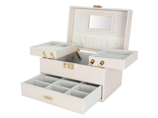 Шкатулка 22,5х16,5х14 см белый