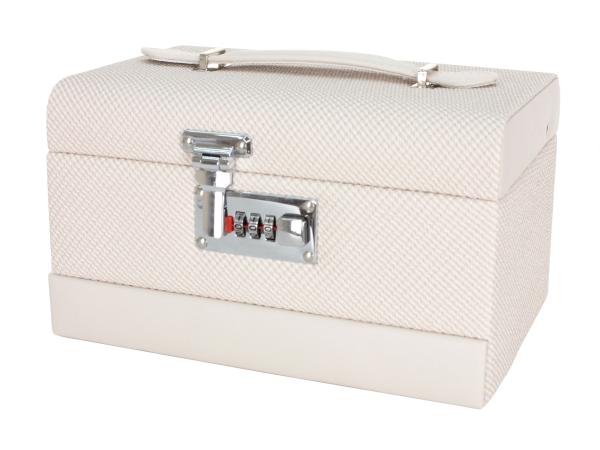 Шкатулка 23,5х16х14 см молочный