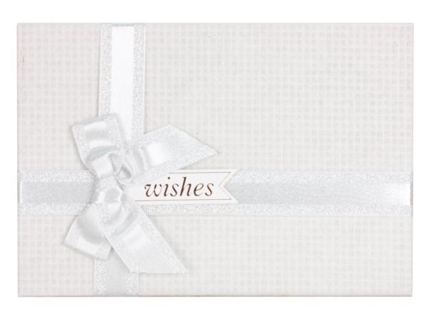 Коробка подарочная 33,5х25х11,5 см белый