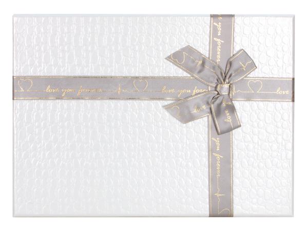 Коробка подарочная 29х20,5х9,5 см белый