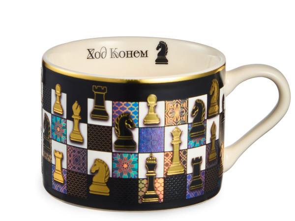 Чайная пара "Ход конем" 260мл