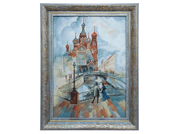 Гобелен "Бульвар у трёх мостов" 70*50 см
