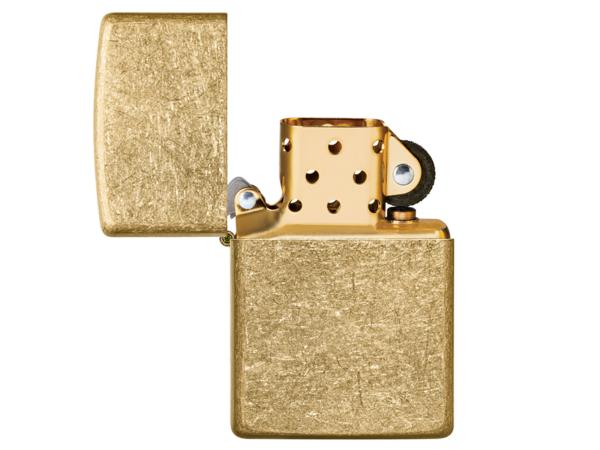 Зажигалка Zippo Tumbled Brass