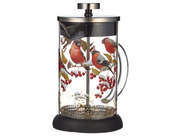 Френч-пресс "Снегири" 600 мл