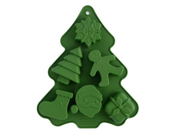 Форма для выпечки кексов "Елка" 23х18 см