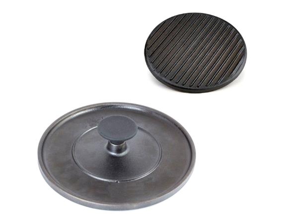 Крышка-пресс чугунная d21 см