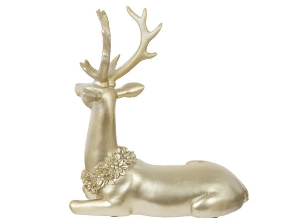 Олень 17х20 см