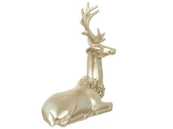 Олень 17х20 см