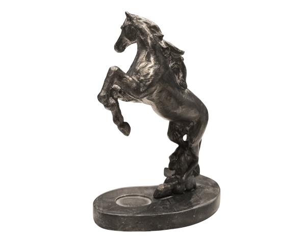 Фигурка Конь игривый Янь, h 7 см, оловянный сплав