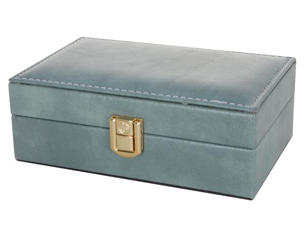 Шкатулка 16х10х5.5 см зеленый