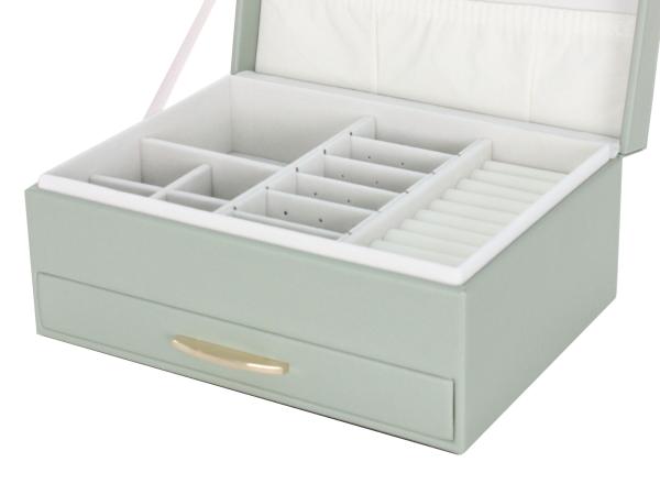 Шкатулка 24х17х10 см малахит