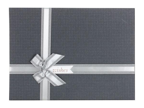 Коробка подарочная 33,5х25х11,5 см чёрный