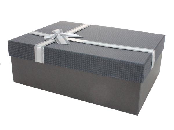 Коробка подарочная 33,5х25х11,5 см чёрный