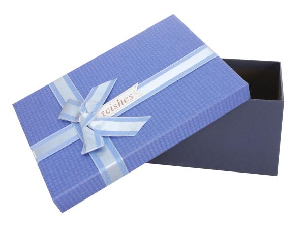 Коробка подарочная 23х16х9,5 см синий