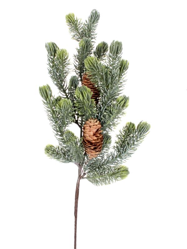 Ветка с шишкой h60 см
