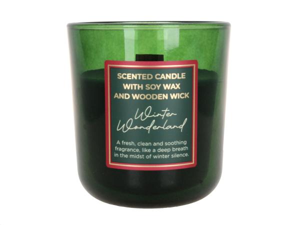 Свеча в стакане ароматическая "Зимняя страна" 150 гр
